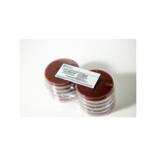 chocolate agar 90x15 c, 10 placas newprov