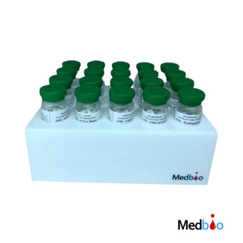 suporte p,  discos antibioticos capacidade 20 frasc