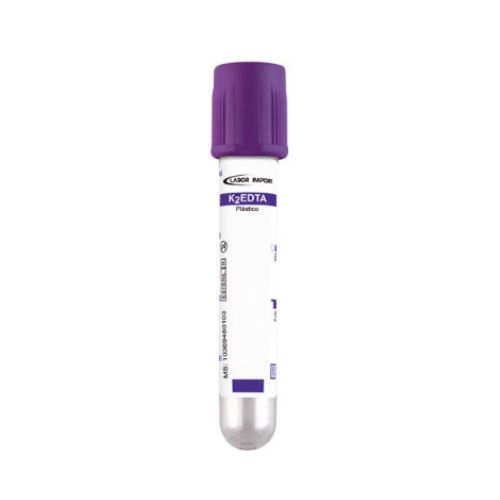 tubo vacuo edta k3  4ml 13x75 plast c, 100 labor im